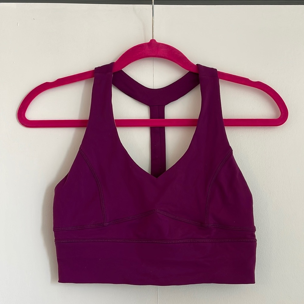 Long line Yoga Bra Crop Top